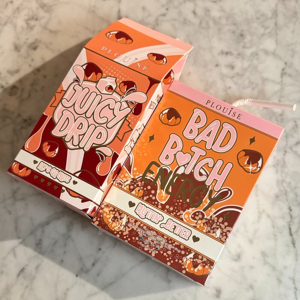 P.Louise Lip Bad B*tch Energy Lip Duo & Juicy Dip Lip Mask and Scrub Set | NEW